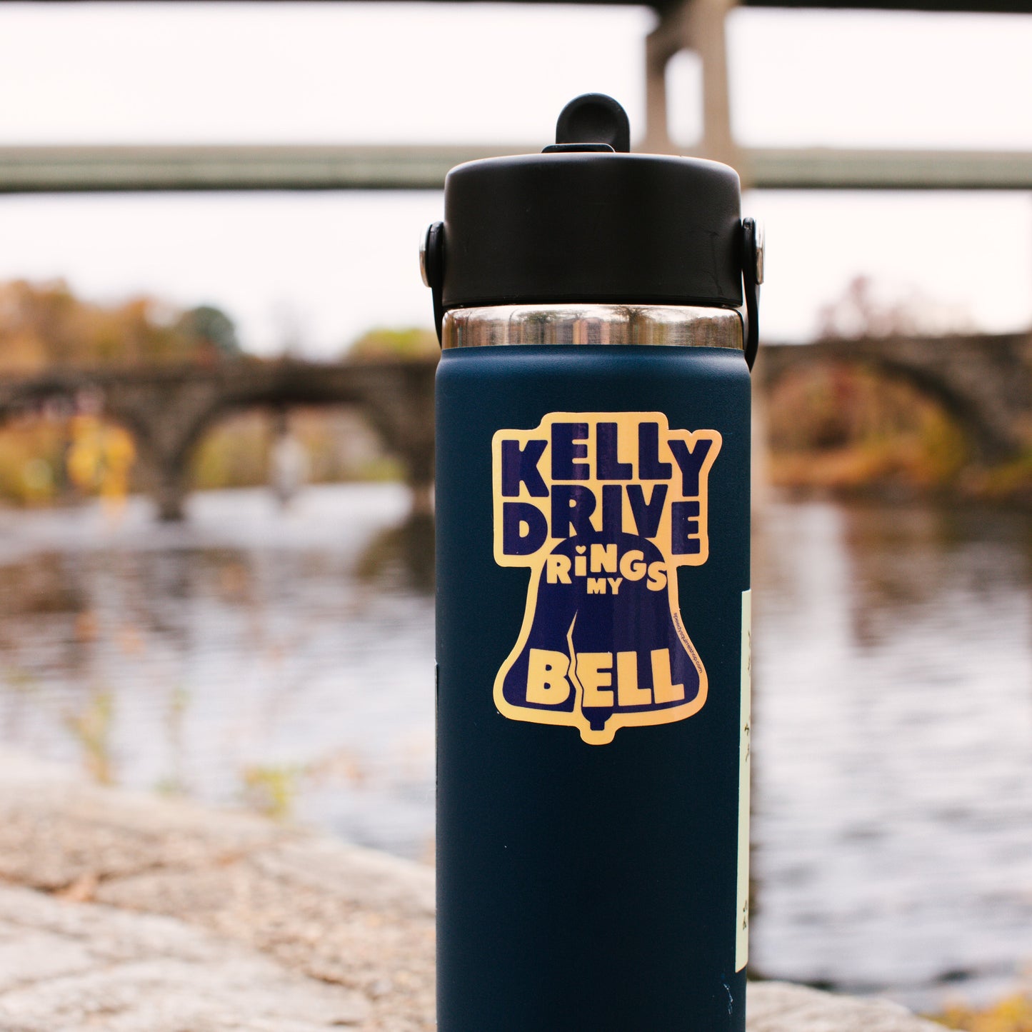 Kelly Drive Rings My Bell Weatherproof Sticker