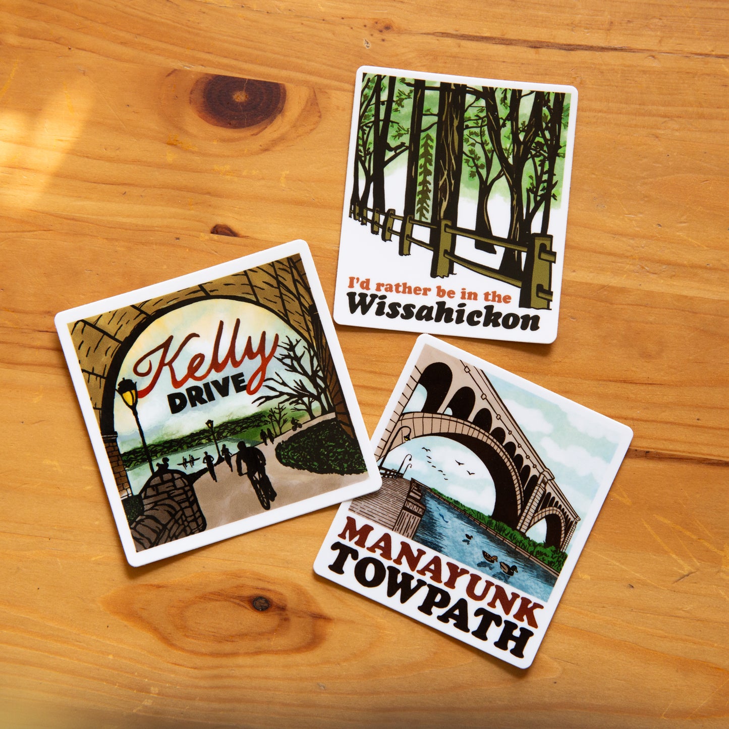 Manayunk Towpath Sticker