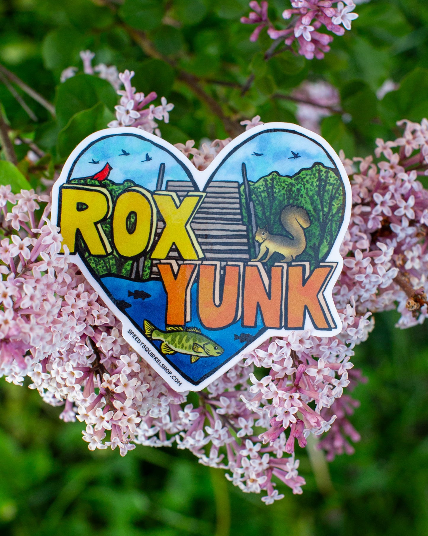 RoxYunk: Roxborough Manayunk Vinyl Sticker