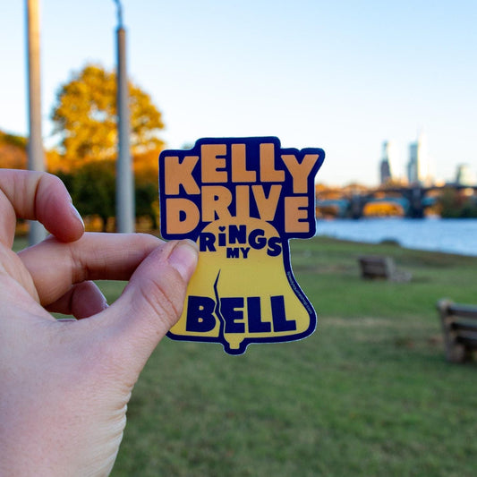 Kelly Drive Rings My Bell – Waterproof Vinyl Sticker