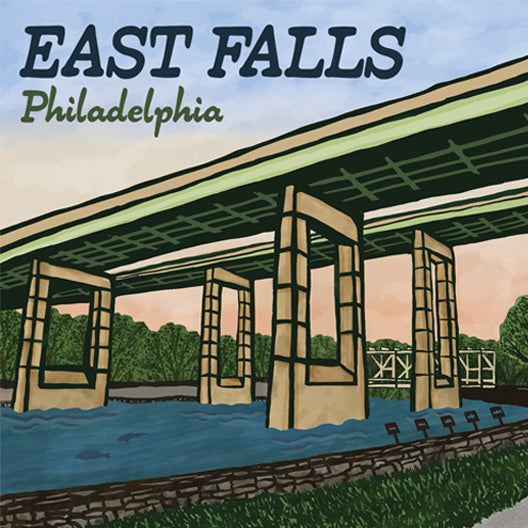 East Falls Twin Bridges