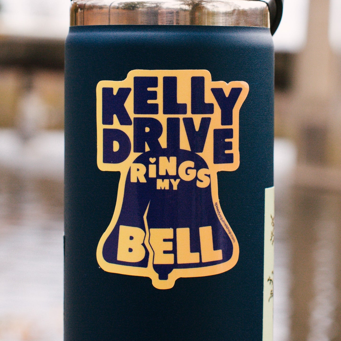 Kelly Drive Rings My Bell Weatherproof Sticker