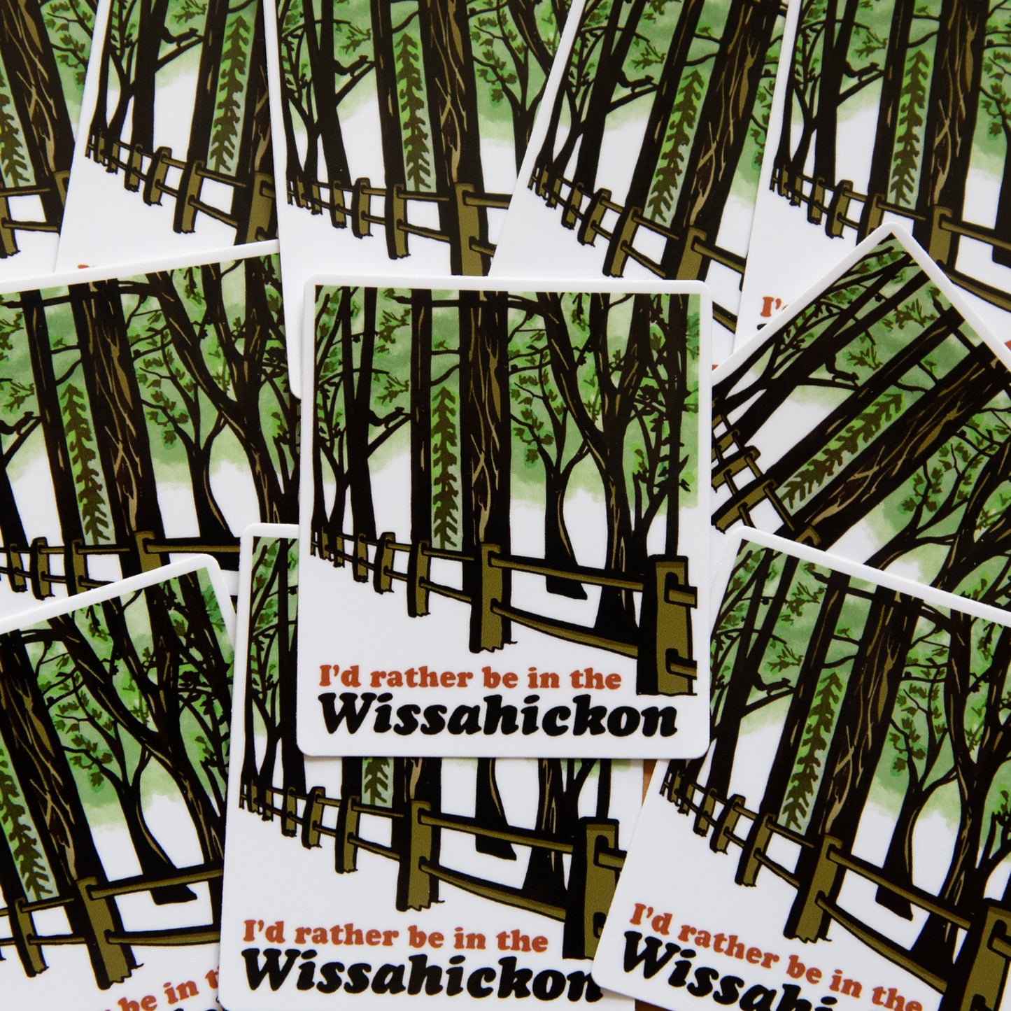 Wissahickon Valley Park Sticker