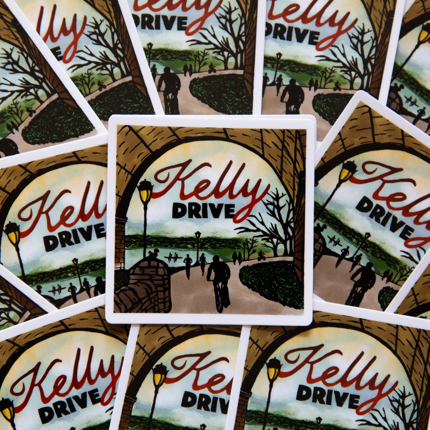 Kelly Drive Sticker