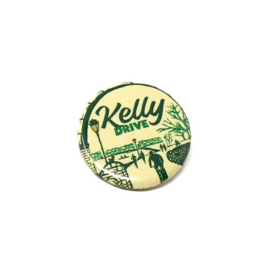 Kelly Drive Trail Philadelphia Circle Pin