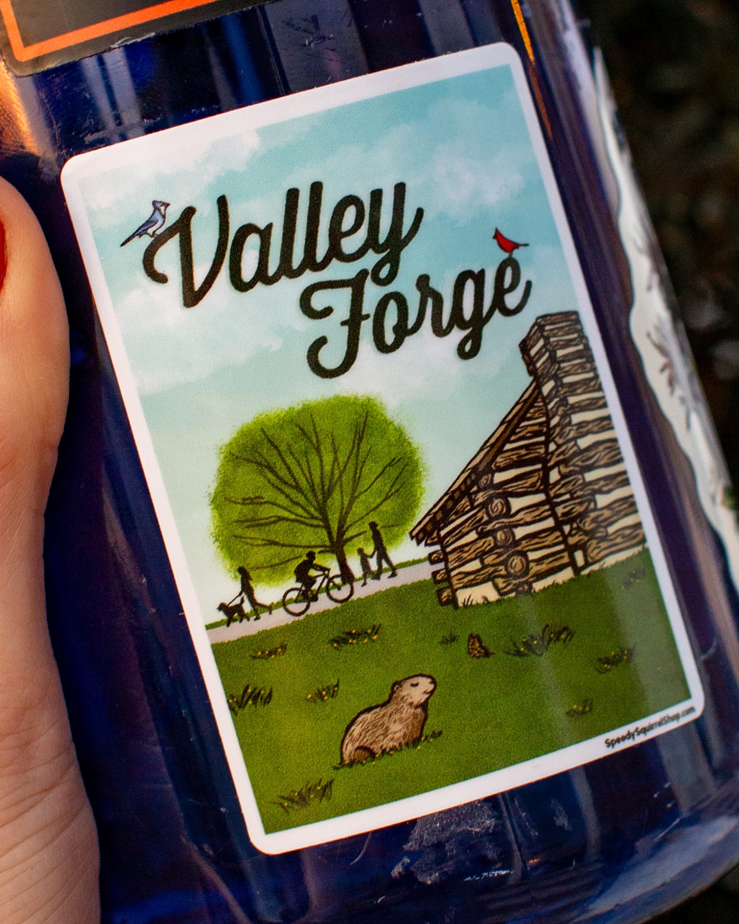 Valley Forge Park Vinyl Sticker