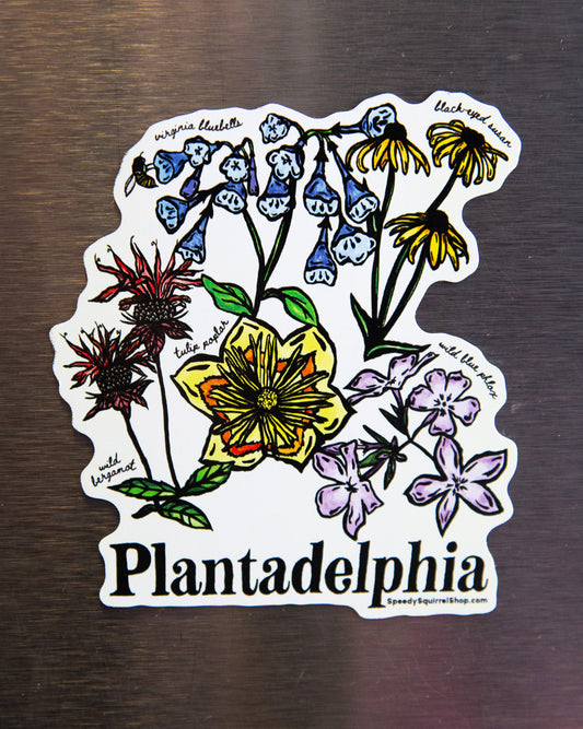 Plantadelphia Flexible Die-cut Magnet