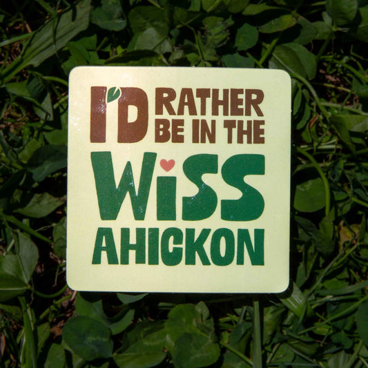 Wissahickon Valley Park Retro Weatherproof Sticker