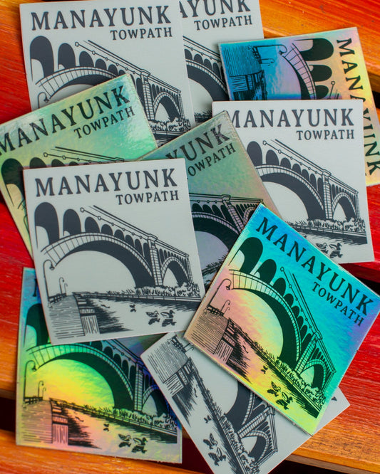 Manayunk  Towpath Sticker