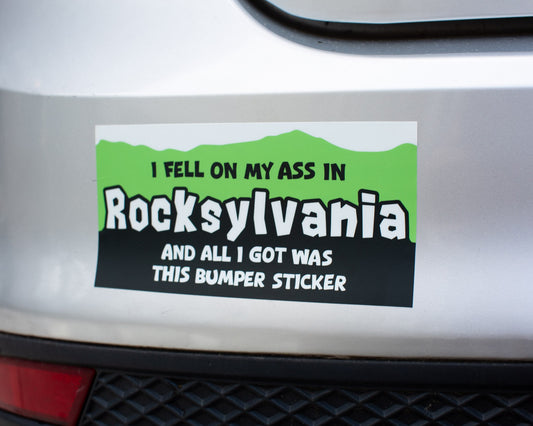 Rocksylvania Vinyl Bumper Sticker